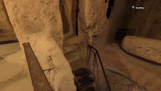 Огромный подземный город скрывается под землёй - древний мир Каппадокии