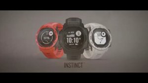 Garmin Instinct — сверхпрочные смарт-часы