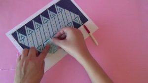 Вязание с бисером. Новогодний шарик из бисера.  2 часть