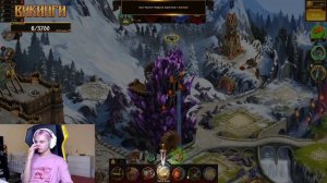 Корейка даша играет в Vikings  War of Clans Вступай в мой клан! #спонсор