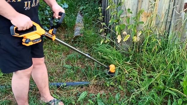 ТРИММЕР САДОВЫЙ АККУМУЛЯТОРНЫЙ DEKO DKTR21 смотреть онлайн