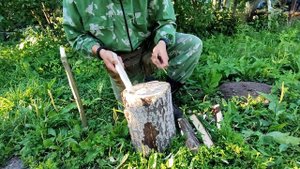 Нож для ВЫЖИВАНИЯ ДЛЯ ОХОТЫ - РЫБАЛКИ.  #ЛеснойТоварищ #нож #природа #лес