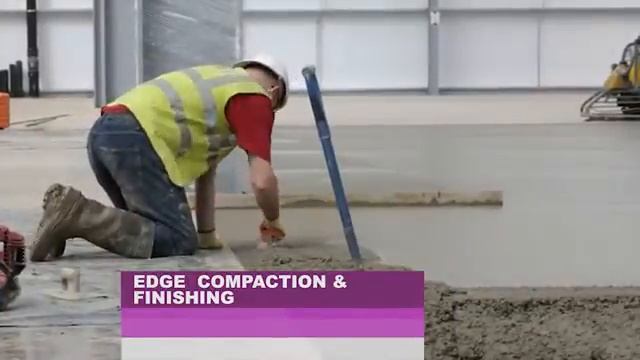 Устройство бетонной плиты с несъемной опалубкой. смотреть онлайн