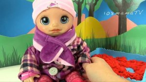 Зачем Мама Промывает Ротик Оле? Мультики Как Мама Играет в Куклы Беби Бон 108мама тв