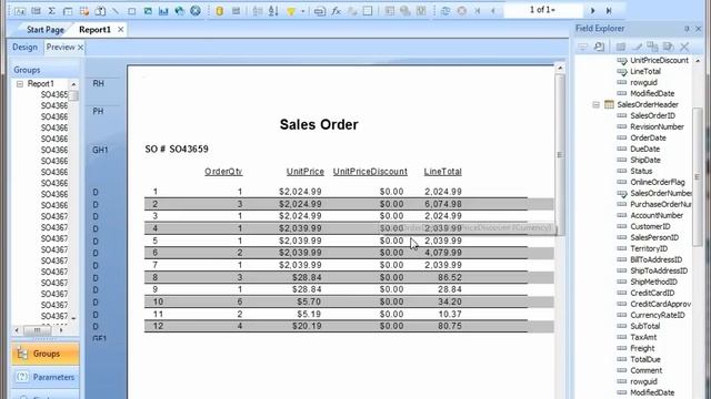 Lines and Boxes in Crystal Reports смотреть онлайн