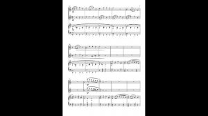 "The Weaver" - A Modern Reel for Violin Duet and Piano. (sheet music) Composed by Grant Horsley