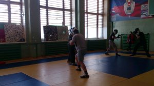 Открытые бои в школе ножевого боя Толпар. Город Пермь.