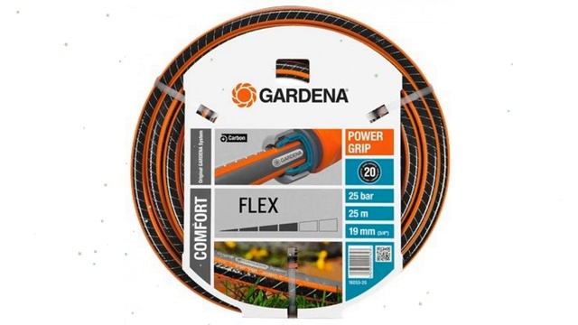 Шланг FLEX 9x9 3/4 х 25м (Gardena), 18053 обзор 18053-20.000.00 смотреть онлайн