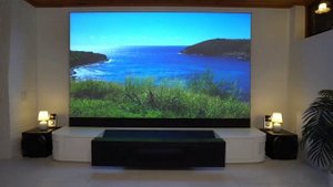 Моторизованная тумба, домашний кинотеатр - короткая презентация