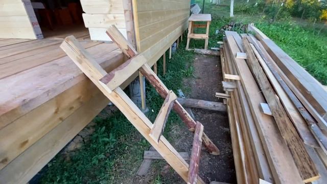 Монтаж имитации бруса, закончен. Строительство каркасной бани своими руками смотреть онлайн