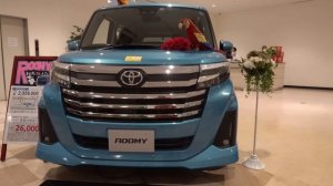 NEW 2023 TOYOTA ROOMY Custom G-T Blue - New Toyota Roomy 2023 - 新型トヨタ ルーミー カスタム G-T 2023年モデル