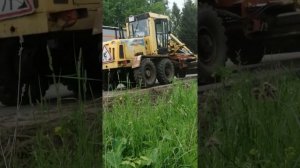 Грейдер Дз 122б-7 +хороший звук ЯМЗ-238