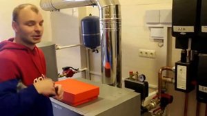 Обвязка котельной медной трубой. Установка котла Viessmann ( висман)