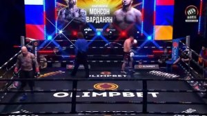 Джеф Монсон и Артур Варданян завершили бой в ничью