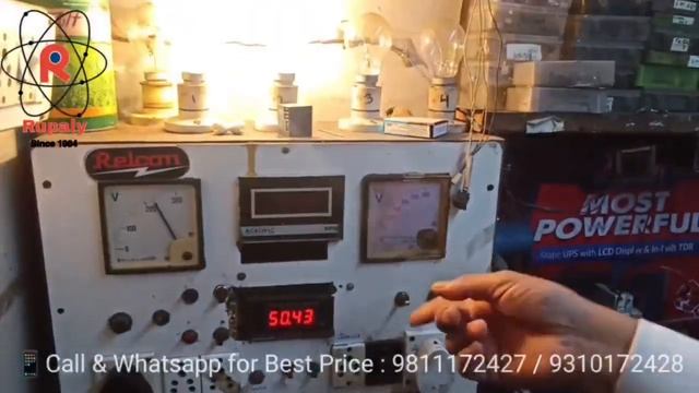 SuKam Falcon 2500 24V DC Sine Wave inverter UPS - Working & Testing