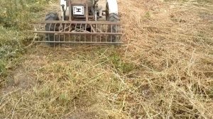 Минитрактор Зубр.ГРАБЛИ на огород.