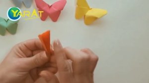 Как сделать бабочку из бумаги