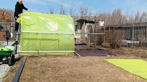 НОВЫЙ ПАРНИК/ ОТКРЫЛИ КУСТАРНИКИ/ 01.04.2023 г.