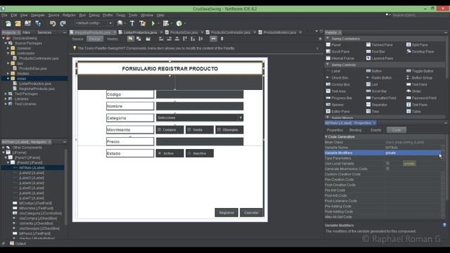 CRUD Java Swing | Finalizar el editar producto смотреть онлайн