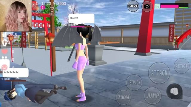 Мобильный Яндере симулятор - SAKURA School Simulator - первый взгляд