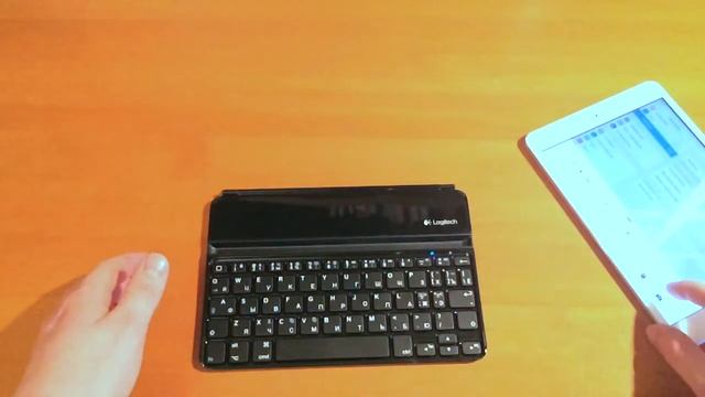 Logitech Ultrathin Keyboard Cover Обзор смотреть онлайн