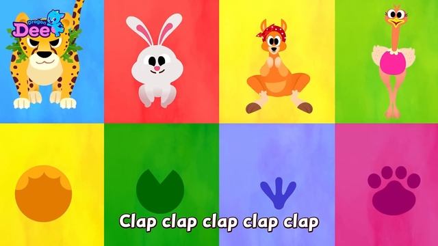 Animal Rush Game | Matching objects for kids | Animal Games and Songs ? | Dragon Dee for Kids