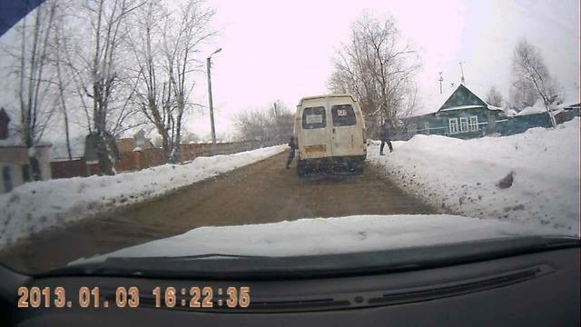 Пешеход и водитель