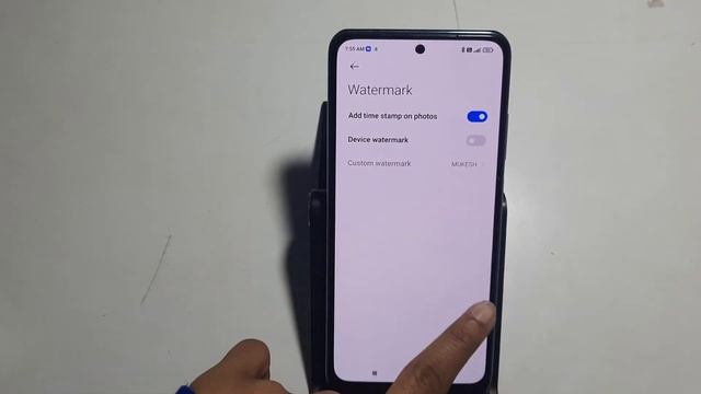 xiaomi 11i 5G | how to activate camera watermark |time add timestamp |device watermark | смотреть онлайн