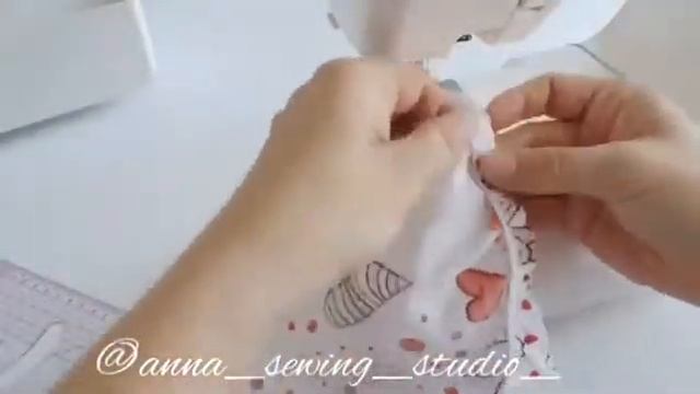 Как обработать срезы резинкой #шитьедляначинающих #шьемсами