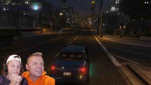 МАШИНКИ ПРОКАЧАЛИ ЛАДА ГРАНТА !!! Игорь и папа ЕДУТ против ПОЛИЦИИ в GTA5