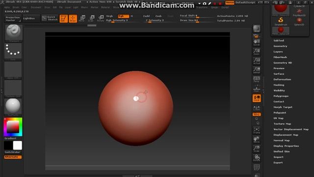 Как сделать глаз в Zbrush! смотреть онлайн