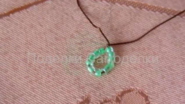 Как сплести ИРИС из бисера Мастер класс смотреть онлайн