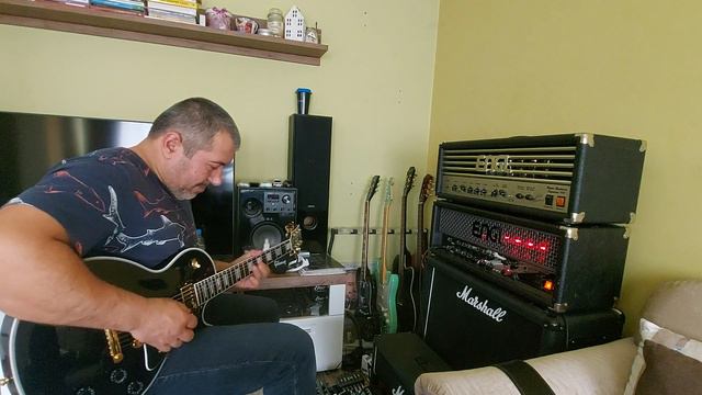 ENGL Powerball 100 V.1, Gibson custom shop Les Paul custom 2021 demo смотреть онлайн