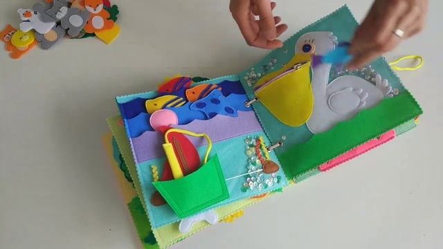 Развивающие мягкие книжки из фетра для детей 0-6 л. Купить. Quietbook