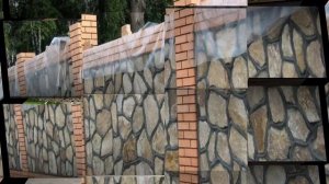 ЗАБОР ИЗ КАМНЯ,STONE FENCE