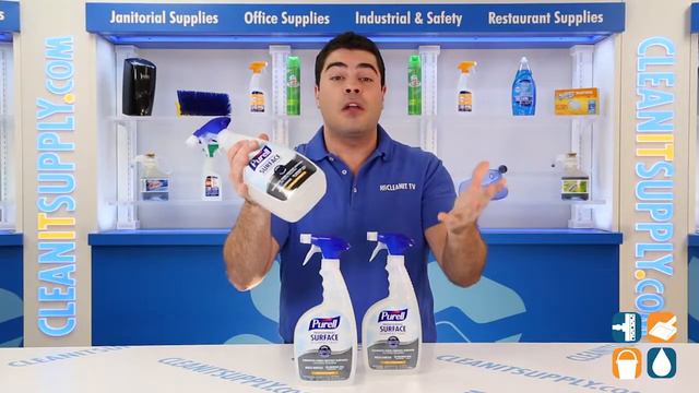 Purell Professional Surface Disinfectant, Fresh Citrus, 32 oz Spray Bottle, 3/Carton смотреть онлайн