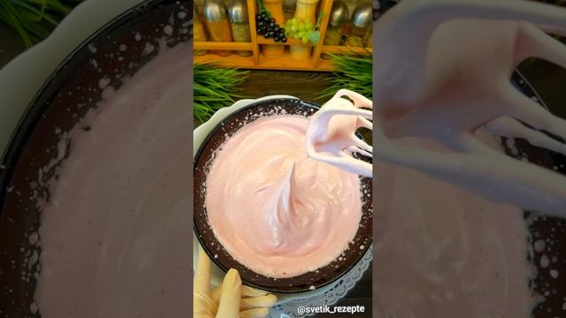 Воздушный десерт без выпечки