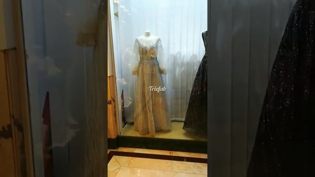 Al Bustan center in Dubai Arabic gown collection