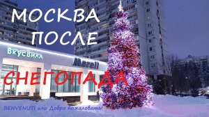 Прогулка. Новая Москва после снегопада.