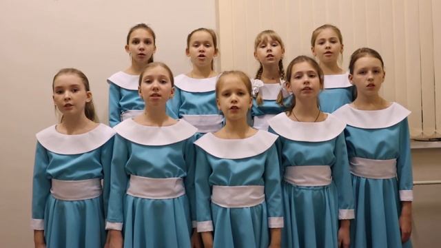 "СТАРУШКА И ПУДЕЛЬ" Музыка Е.Хорошина, слова С.Маршака. Академический вокальный ансамбль "Веснушки"