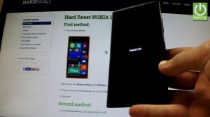 Hard Reset NOKIA Lumia 735 - how to bypass Screen Lock Protection