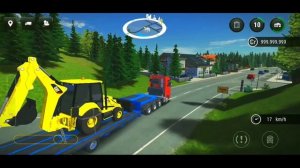 construction simulator 3 || nam truck jcb transport gameplay