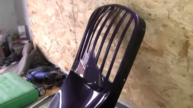 Покраска мотоцикла с автомобильным двигателем (3 часть) смотреть онлайн