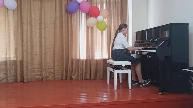 Понамарева Полина 13 лет 2 класс, С.Майкапар Тарантелла, пр.Аксененко Н.В.