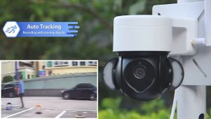 INQMEGA 5MP HD TUYA WIFI Camera Dual Intelligent Warm Light Lamp Day and Night Full-color Two-way