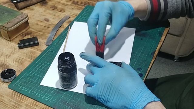 Making a #stingrayleather watch strap // Изготовление ремешка для часов из кожи ската