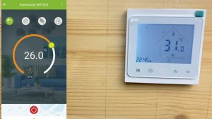 Умный термостат WIFI Ps-Link BHT-002 16А для теплого пола