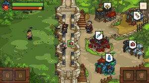 Towerwall castle defense management strategy gameplay