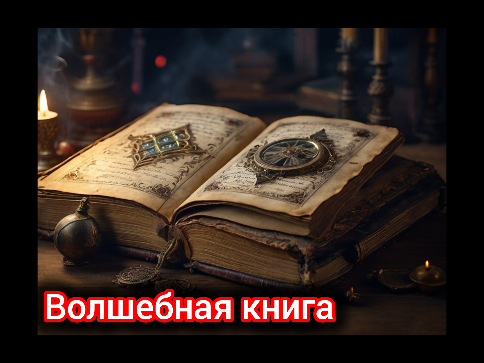 Сказка на ночь.?. Волшебная книга