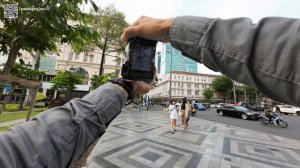 POV street portrait photo with Sony A7C and 135mm F1.8 GM